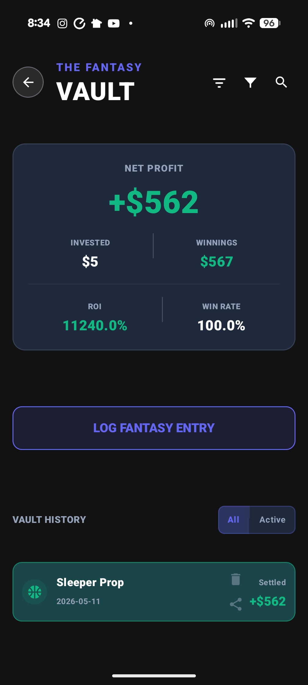 Fold Fantasy Vault